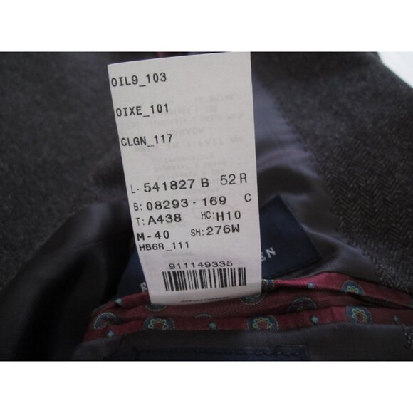 Men Ralph Lauren Dillard's 2 Button Blazer Jacket Sz 52R (Made in Canada) MJ46 - Picture 13 of 13